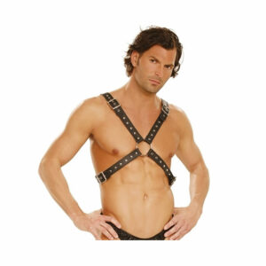 Moski harness 1 Moški harness z zakovicami