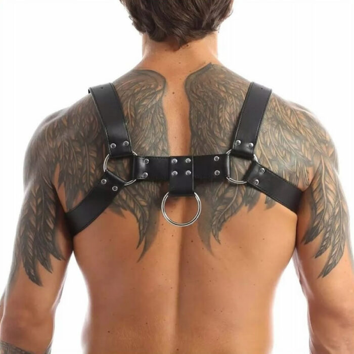 Moški harness z dvema obročkoma