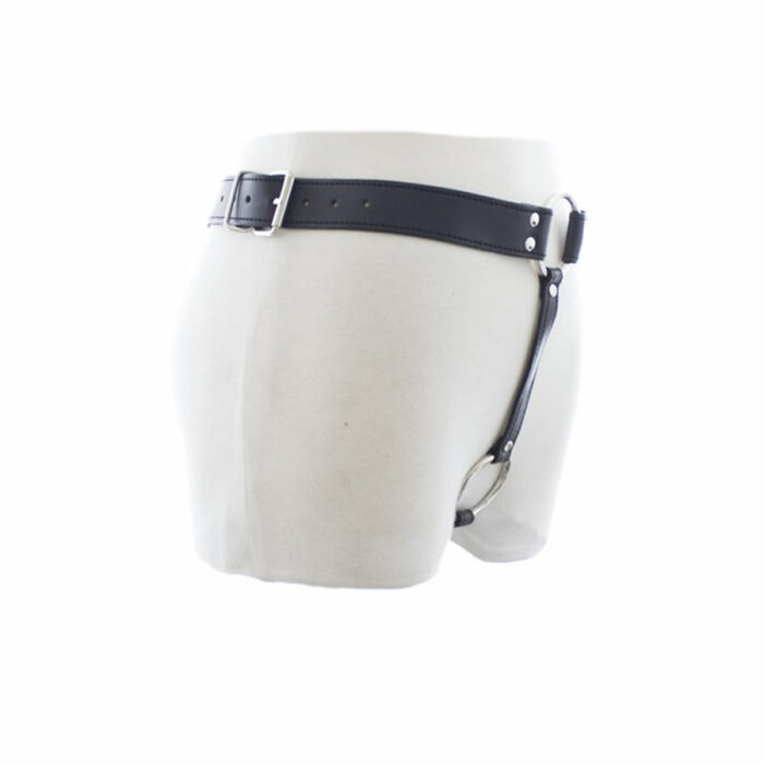 Moski harness z obrockom za penis an za analni cep 2