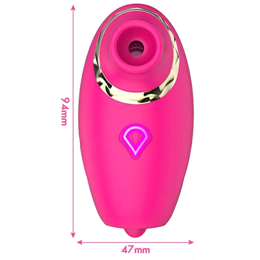 Suction and licking vibrator MizzZee 3 Vibrator s sesanjem in jezičkom MizzZee