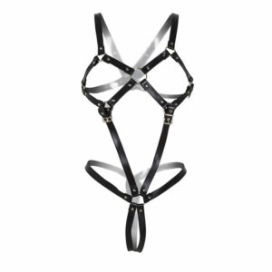 Ženski bodi harness Leatherette Vixen