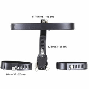 Zenski deviski pas s kljucavnicami Lockable 4 Ženski deviški pas s ključavnicami