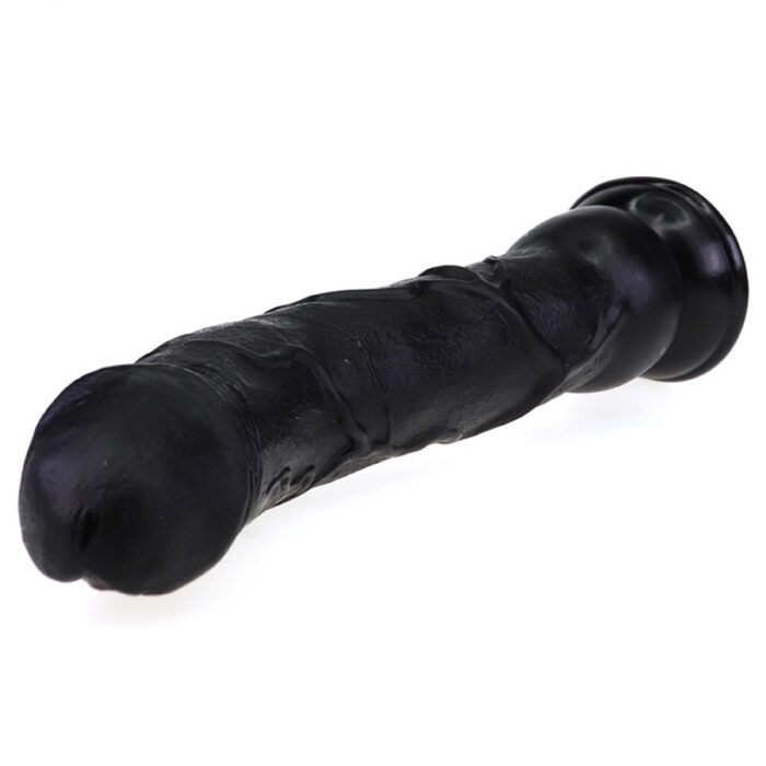 Realisticen dildo Geofs lifelike dong 3 Dildo Geoff's Lifelike cock črn