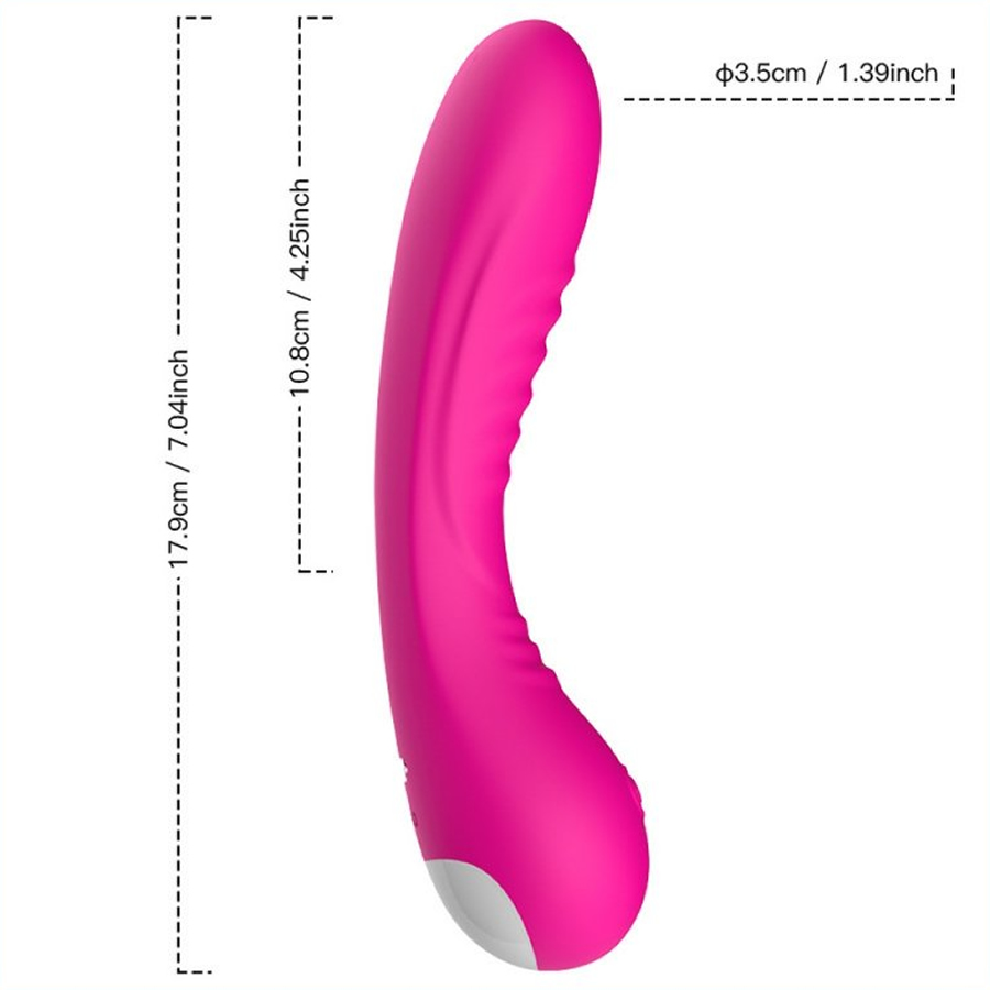 Silikonski vibrator Romance rose 3 Silikonski vibrator Classic Romance