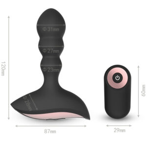 Vibracijske analne kroglice z daljincem