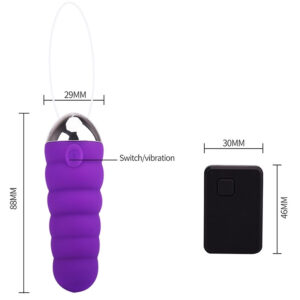 Vibracijski jajček z daljincem Spirit