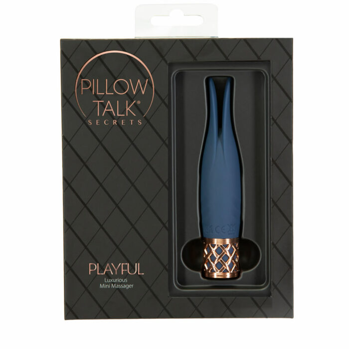 Pillow talk Secrets Playful clitoral vibrator blue 4 Pillow talk Secrets Playful clitoral vibrator