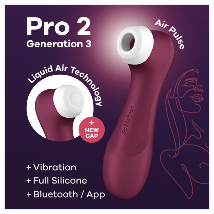 Satisfyer pro 2 generation 3 Bluetooth version red 5 Satisfyer Pro 2 generation 3
