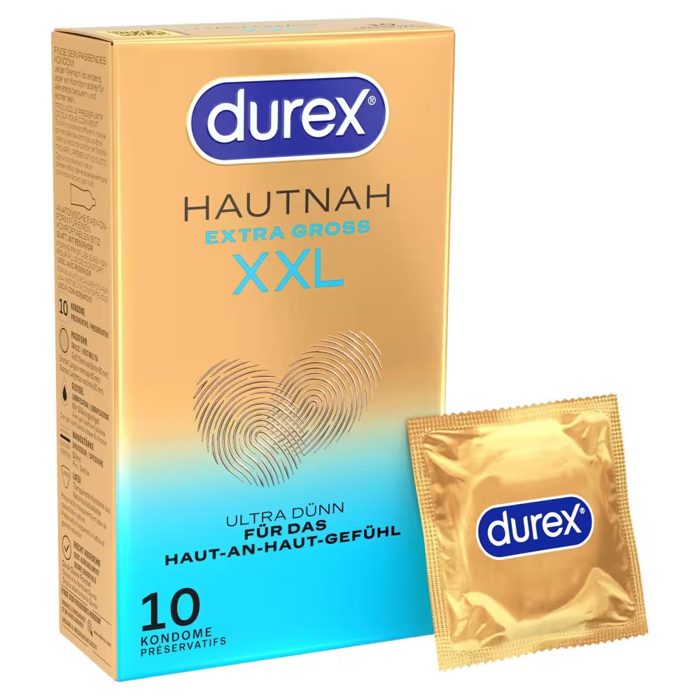 Lolita-erotic-shop-Durex-Hautnah-XXL-1 Durex Hautnah XXL kondomi 8 kom