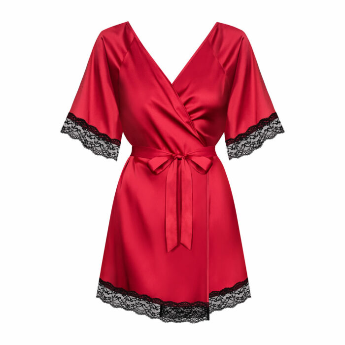 Lolita-erotic-shop-Obsessive-Sensuelia-robe-ogrinjalo-rdece_5 Sensuelia Peignoir red front