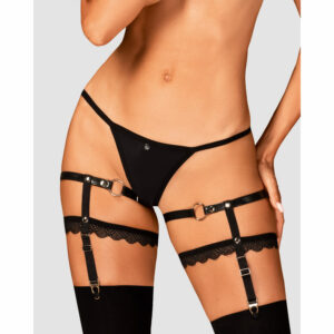 Podvezici s paščki za nogavice Obsessive