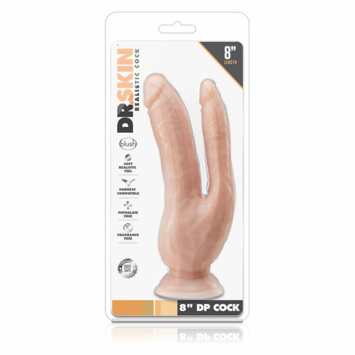 Dr-Skin-8-inch-dopeldecker-cock-dildo-za-dvojno-penetracijo_4 Dildo Dr Skin 8inch Dopeldecker