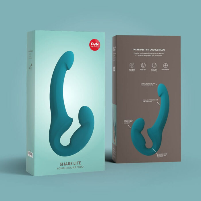 Fun Factory Share light dildo green embalaža