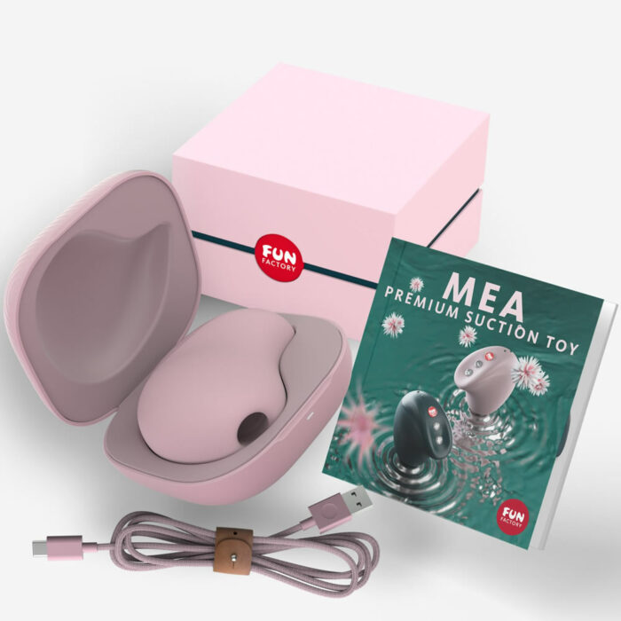 Fun Factory sucking toy Mea pink 6 Fun Factory Mea Premium suction toy pink packaging