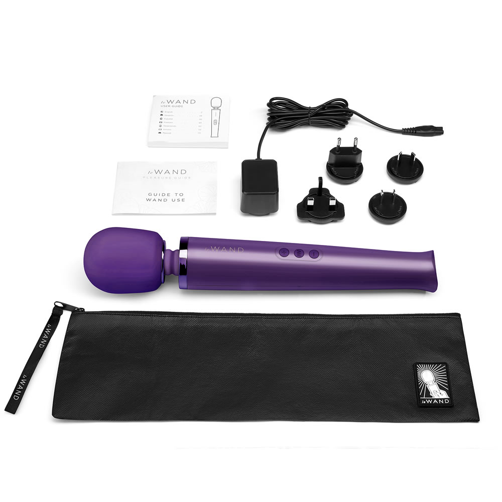 Le-Wand-purple-rechargeable-massager-masazna-rocka_3 Masažer Le WandPurple rechargeable massager