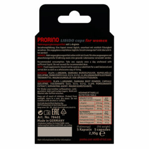 Ero Prorino Libido caps za ženske