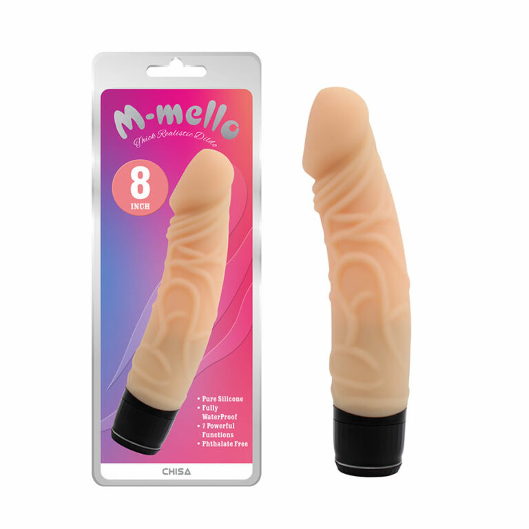 Lolita-erotic-shop-M-Mello-vibrator-thick-nude-Chisa_2 Realistično oblikovan vibrator M Mello nude