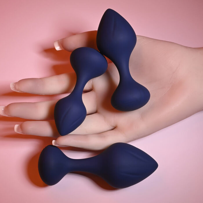 Playboy-Tail-trainer-set-silikonskih-analnih-cepov_3 Playboy Tail trainer butt plug set