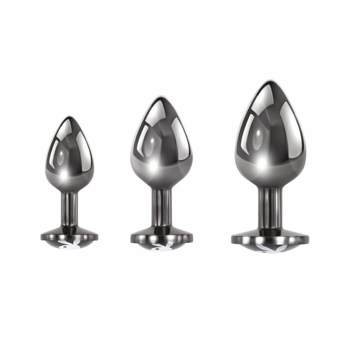 Playboy-pleasure-3-ways-metal-butt-plug-set_2 Playboy Pleasure 3 ways butt plug set