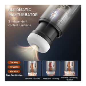 Sesalni masturbator 3 v 1 Thruster & Vibrator