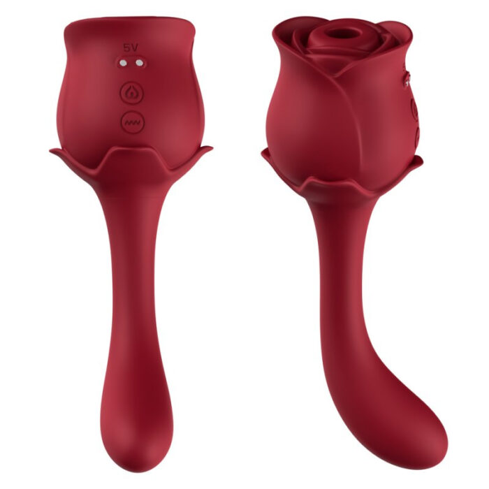 Zračni stimulator z vibratorjem Rose
