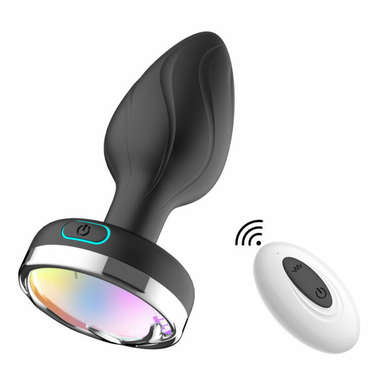 Analni-cep-z-vibratorjem-Colorful-dreak-Luminous-butt-plug-remote_1 Analni vibrator z daljincem Luminous Dream