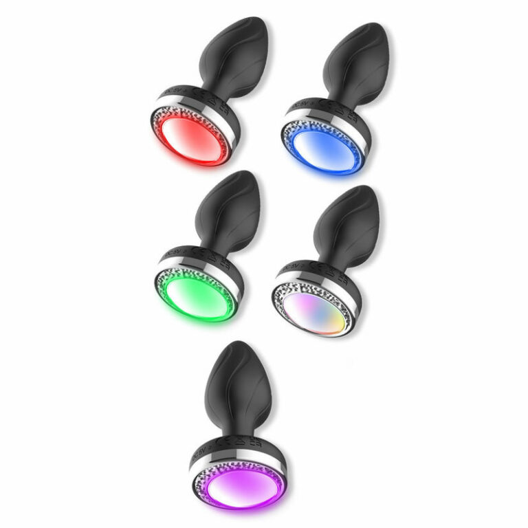 Analni-cep-z-vibratorjem-Colorful-dreak-Luminous-butt-plug-remote_4 Analni vibrator z daljincem Luminous Dream