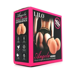 Angela-Realistic-vagina-stroker-with-2-holes-masturbator-male-sextoy-5 Embalaža Masturbator vagina Angela realistic stroker 2 holes