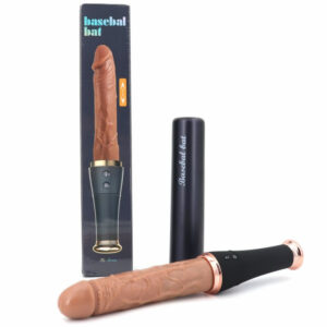 Baseball-bat-thrusting-dildo-penetrator_5 Vibrator & Thruster Baseball bat 3v 1