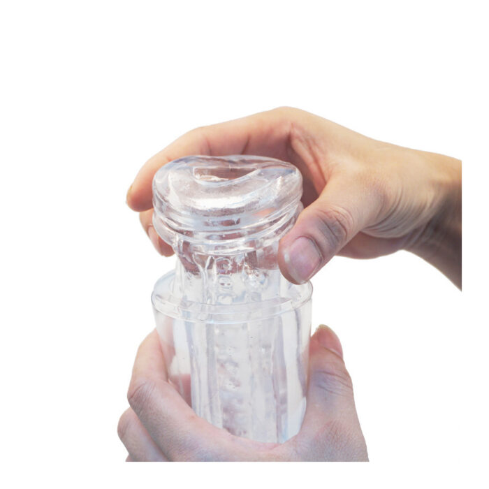 Crystal-clear-masturbation-cup-2 Masturbator v valju Crystal clear