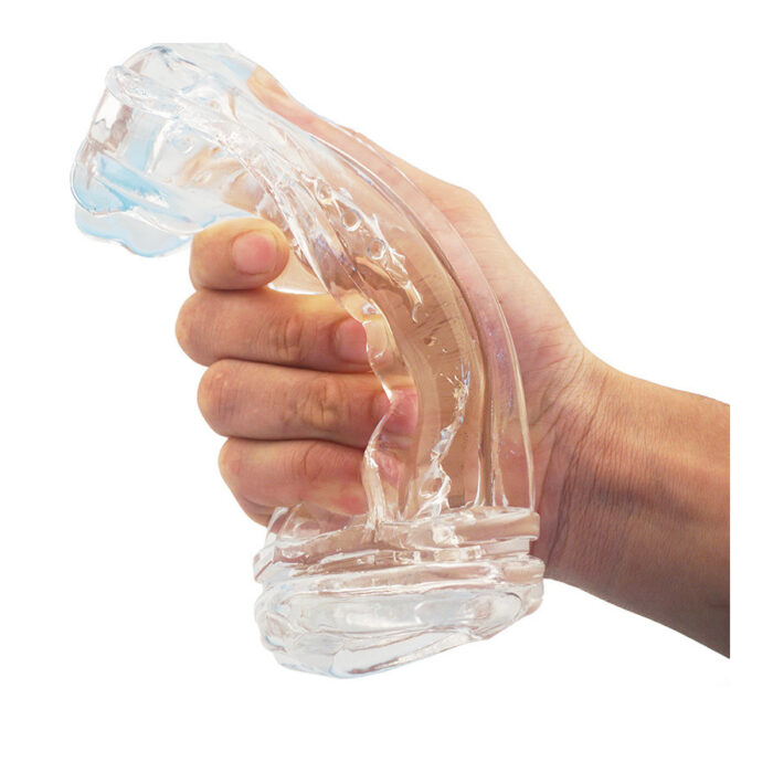Masturbator v valju Crystal clear