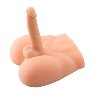 Moški torzo masturbator z dildom Dandy