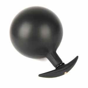 Napihljiv analni čep s kovinsko kroglico