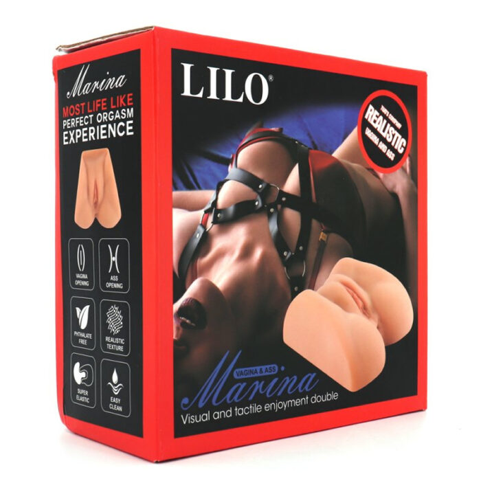 MArina-Realistic-vagina-stroker-with-2-holes-masturbator-male-sextoy-4 Vagina Marina realistic stroker 2 holes