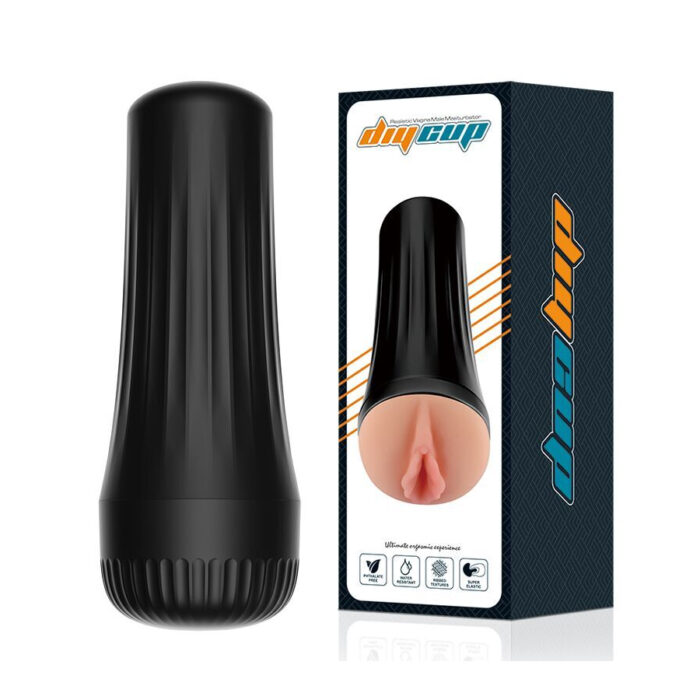 Masturbator v valju Diy cup B
