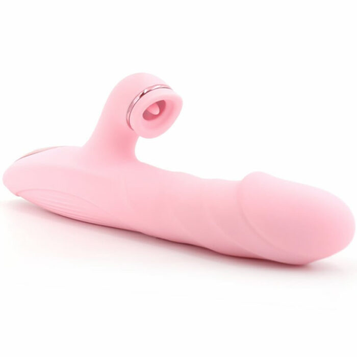 Rabbit vibrator Tongue licking Luna