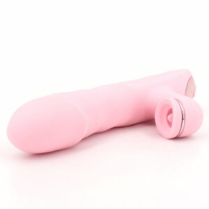 Rabbit vibrator Tongue licking Luna