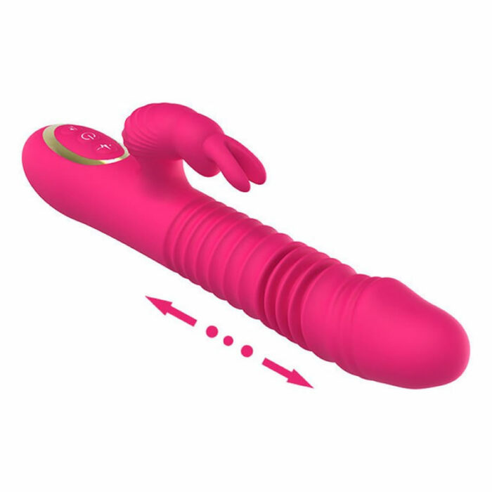 Rabbit-vibrator-stimulator-klitorisa_thrusting-Telescopic-shock_4 Rabbit vibrator Thrust Telescopic shock