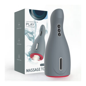 Vibracijski blowjob masturbator z zračno stimulacijo