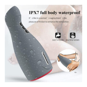 Vibracijski blowjob masturbator z zračno stimulacijo