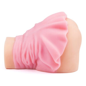 Realističen vagina masturbator z roza mini krilom