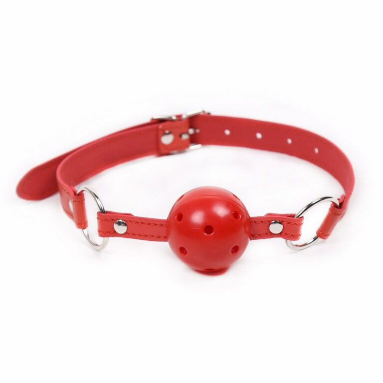 Bdsm-set-Be-Naughty-2-maska-usnjene-lisice-bic-gag-feather-tickler_5 Ball gag