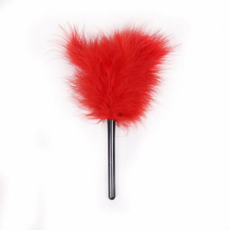 Bdsm-set-Be-Naughty-2-maska-usnjene-lisice-bic-gag-feather-tickler_6 Feather tickler