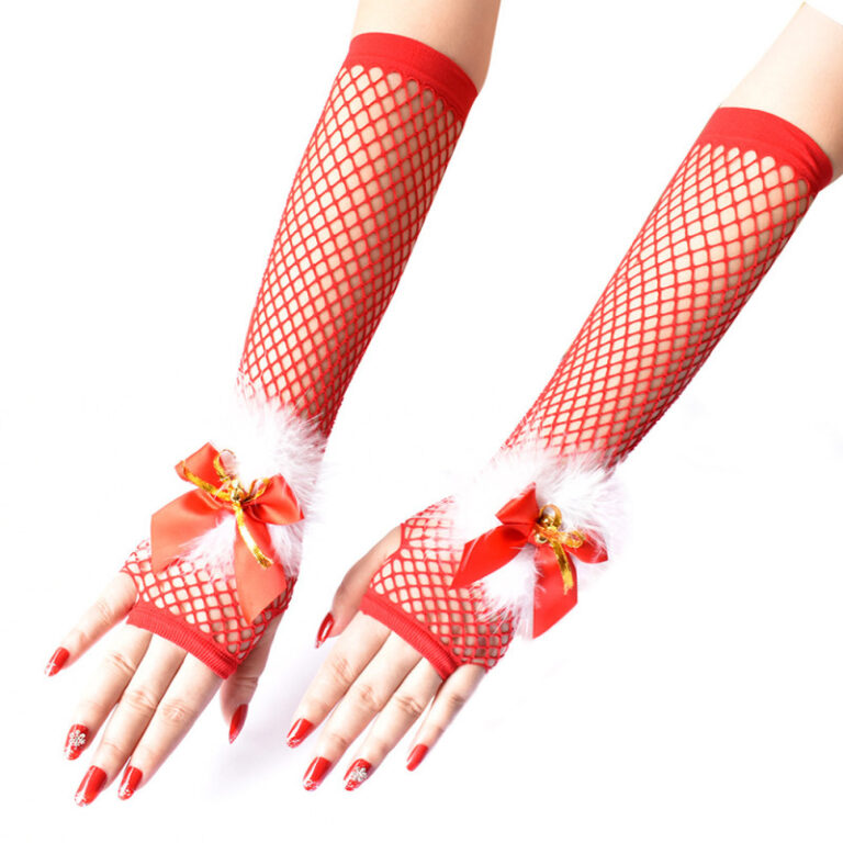 Christmas-fishnet-gloves-rokavice-za-božič_2 Mrežaste rokavice za k božičnemu kostumu