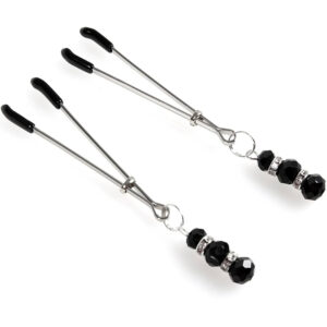 Ščipalki z obeskom z diamantki