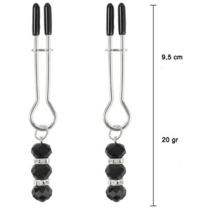 Ščipalki z obeskom z diamantki