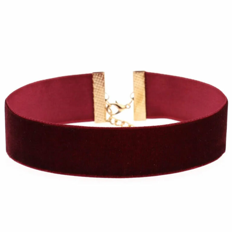 Žametna ovratnica - choker