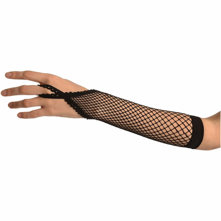 Mrežaste rokavice Finger Hook črne