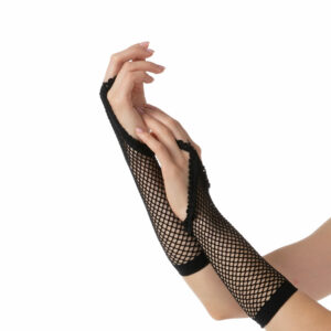 Mrežaste rokavice Finger Hook črne