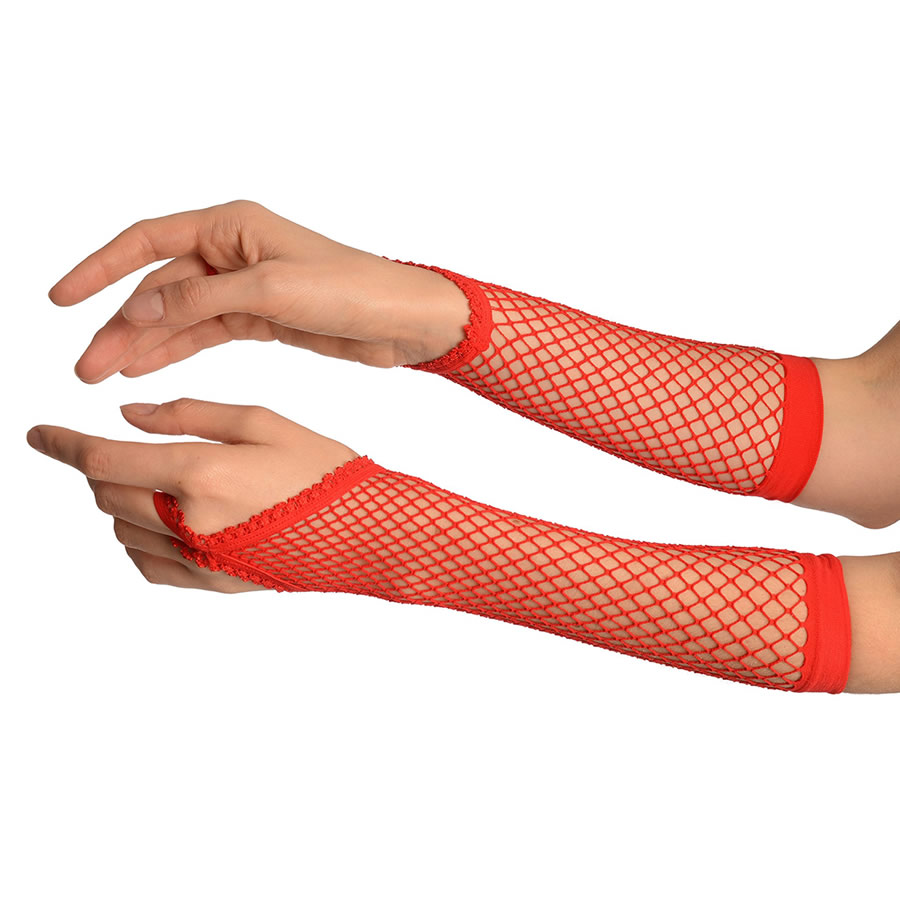 Mrezaste-rokavice-Finger-hook-red_2 Mrežaste rokavice Finger Hook rdeče